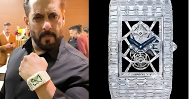 سلمان خان نے جیکب اینڈ کمپنی کی جانب سے 419.8 ملین کی ہیروں سے جڑی گھڑی کی نمائش کی۔