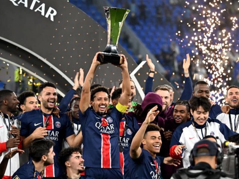 دوحہ میں PSG نے فرانسیسی چیمپئنز ٹرافی جیت لی