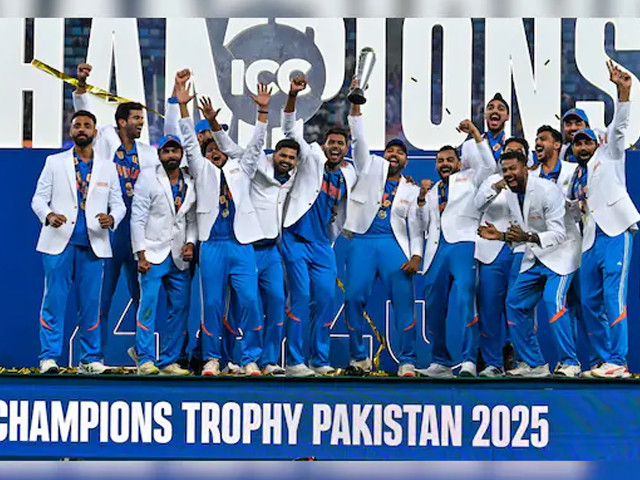 چیمپئنز ٹرافی ایوارڈز میں آئی سی سی سائڈ لائنز آفیشل کے بعد پی سی بی نے مسئلہ اٹھایا
