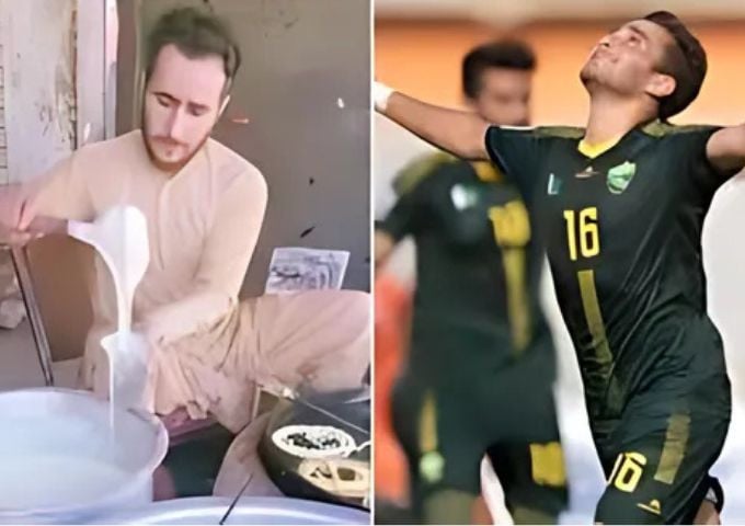 پاکستانی فٹ بالر محمد ریاض نے بقا کے لئے جلیبیس فروخت کرنے پر مجبور کیا