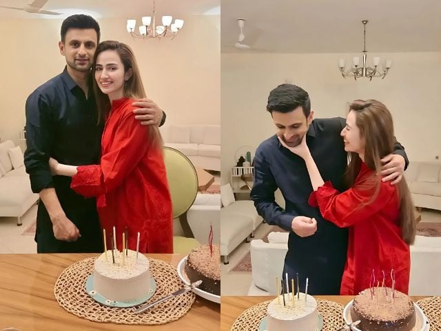 سانا جاوید نے انسٹاگرام پوسٹ میں شعیب ملک سے محبت کا اظہار کیا
