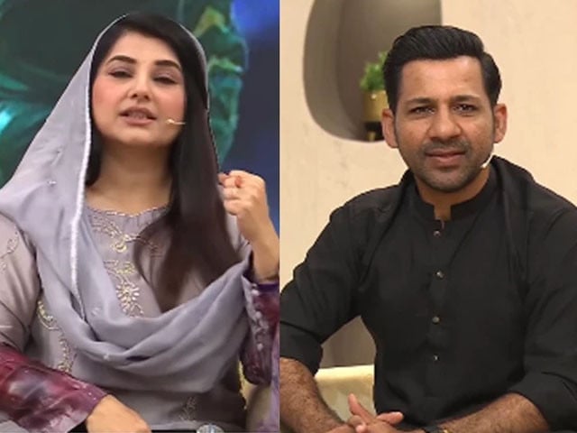 جاوریا سعود نے سارفراز احمد کی انگریزی بولنے کی مہارت سے پوچھ گچھ کرتے ہوئے نقاد کو بند کردیا