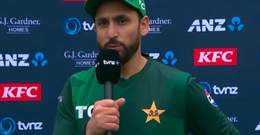 سلمان علی آغا ، ہرس راؤف نے دوسرے T20I میں NZ کے خلاف نقصان کے بعد رد عمل ظاہر کیا