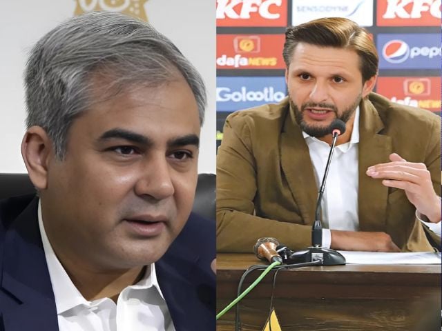 محسن نقوی نے اعتراف کیا کہ وہ کرکٹ کو نہیں جانتے: شاہد آفریدی
